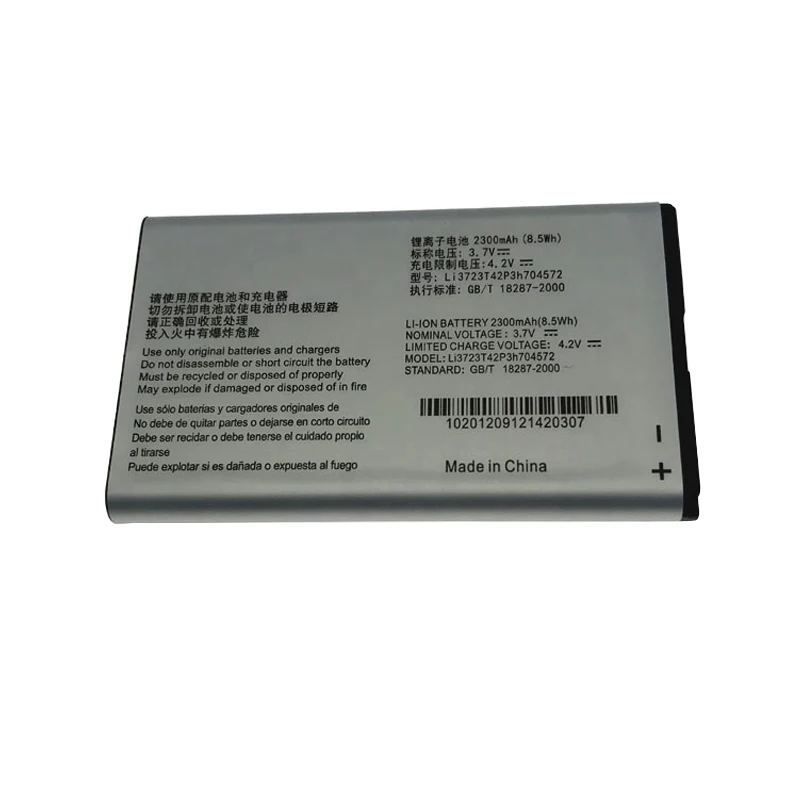 

Battery Li3723T42P3h704572 Li3720T42P3h704572 for ZTE MF90 MF90C MF91 MF91D Falcon Z917 WIFI Hotspot 2300mAh