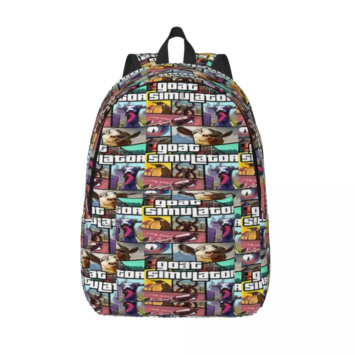 

Простой и стильный рюкзак с имитатором козы