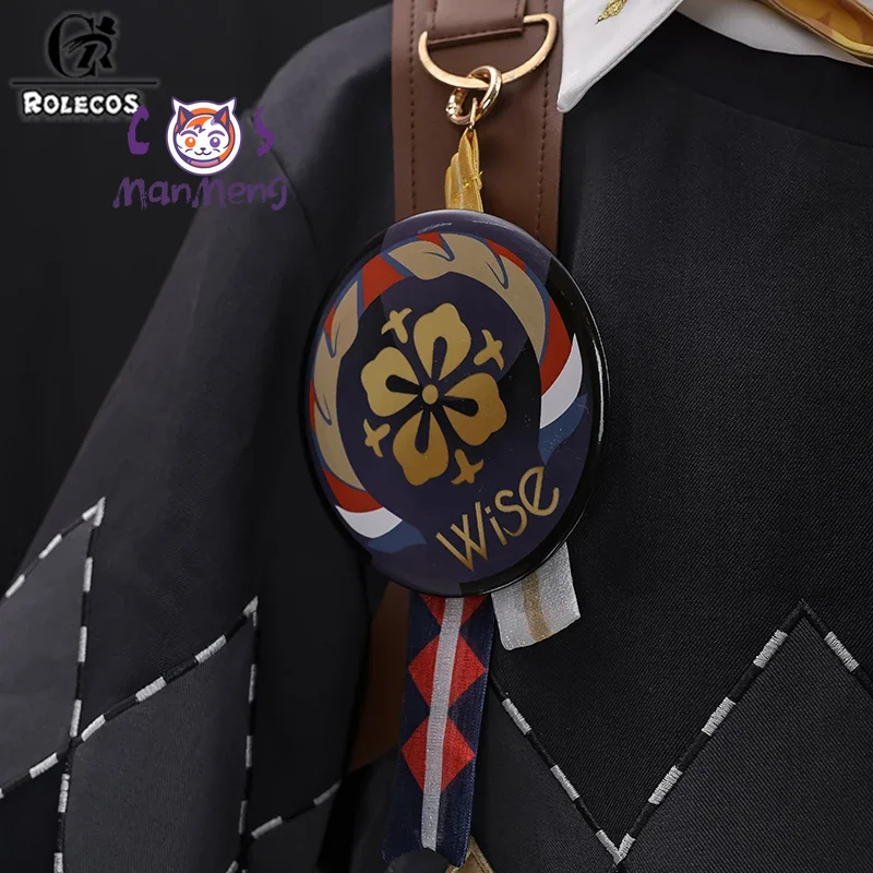 Anime Cosplay Zzz - Costume de cosplay Wise de Zenless