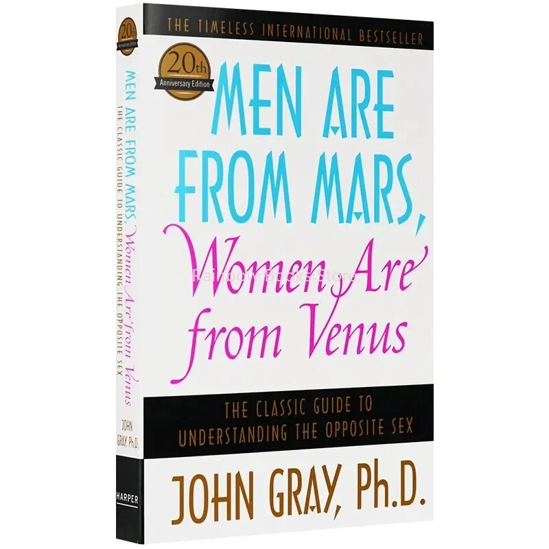 

Men Are from Mars, Women Are from Venus by John Gray Paperback The International Bestseller Story Book in English