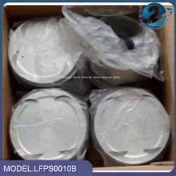 4pcs/set Pistons Rings and Pins LFPS0010B for Chinese SAIC ROEWE 550 MG6 750 1.8T Engine Auto Car Motor Parts