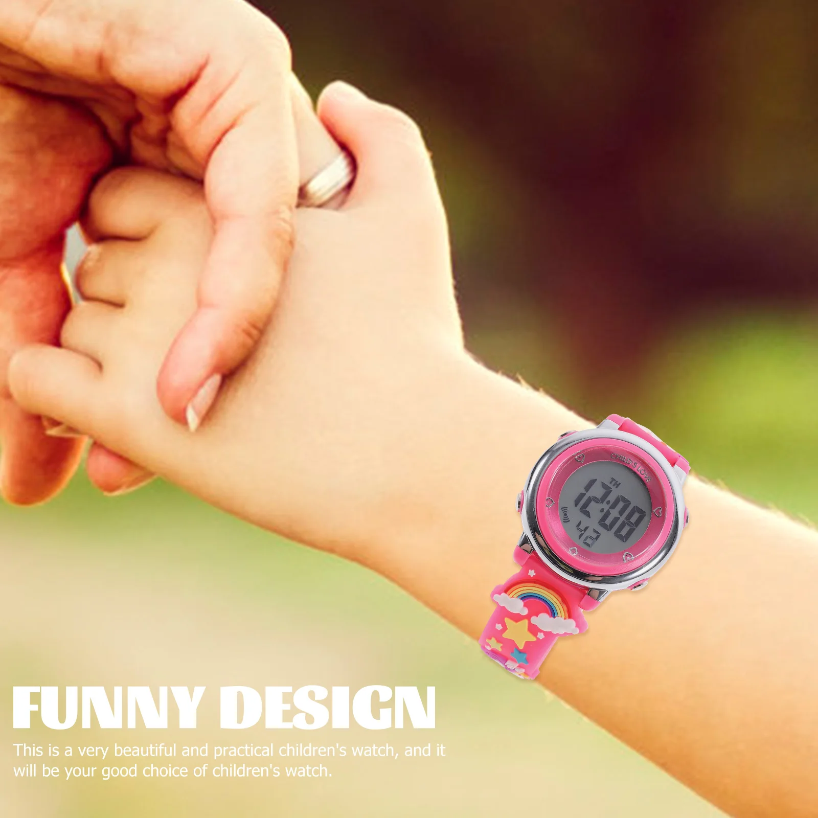 

Cartoon Watches for Kids Girls Boys Children Wristwatch Waterproof Quartz Adjustable Toddler Gift Decorative Fashion
