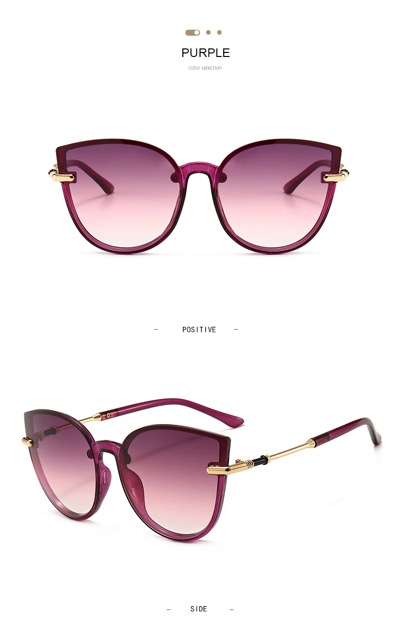 Neuer Modetrend Personalisierte Sonnenbrille mit Großem Rahmen Internet-Berühmtheit Instagram Damen-Sonnenbrille 6044 – Detail 12
