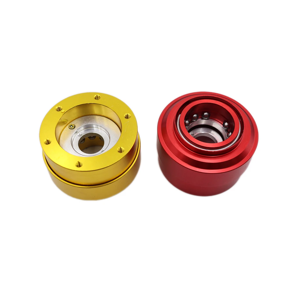 For SIMAGIC M10 A/Mini  MOZA Quick Release 6 Hole  70mm Racing Simulator Game Steering Wheel Hub view 4