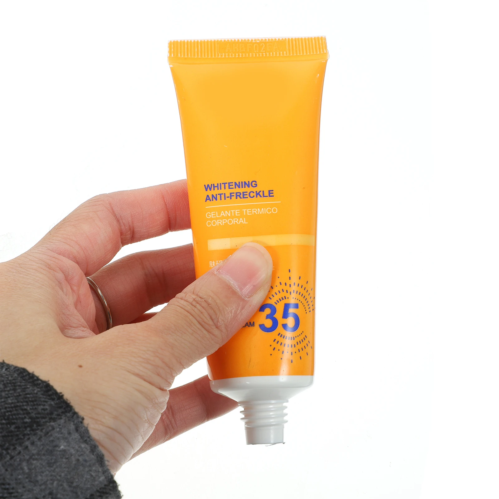 

2pcs Sunscreen Cream Summer Moisturizing Uv Gel Sunscreen UV Protection Water Resistant Lightweight Body Sun Cream