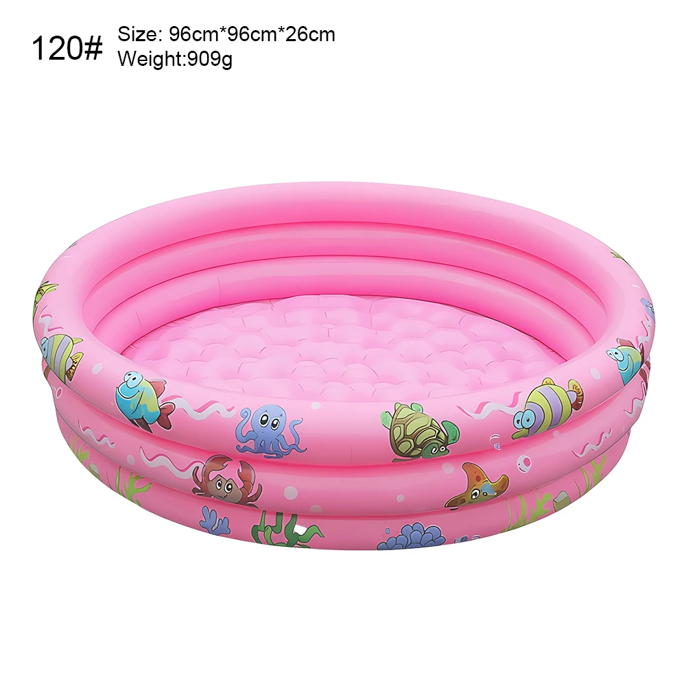 3 Rings Inflatable Pool for Kids, Summer Fun