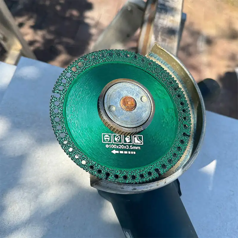 Verbund-Multifunktions-Trennscheibe, Keramikfliesen, Marmorfarbe, Stahlfliesen, Metallschneiden, Typ 100, Winkelschleifer, Sägeblatt