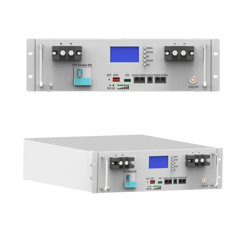 48V 100AH/200AH Rack-Mounted Lithium Ion Battery 5KWH/10KWH LiFePO4 Solar Storage Cabinet Home 48 Volt Server Rack LiFePO4