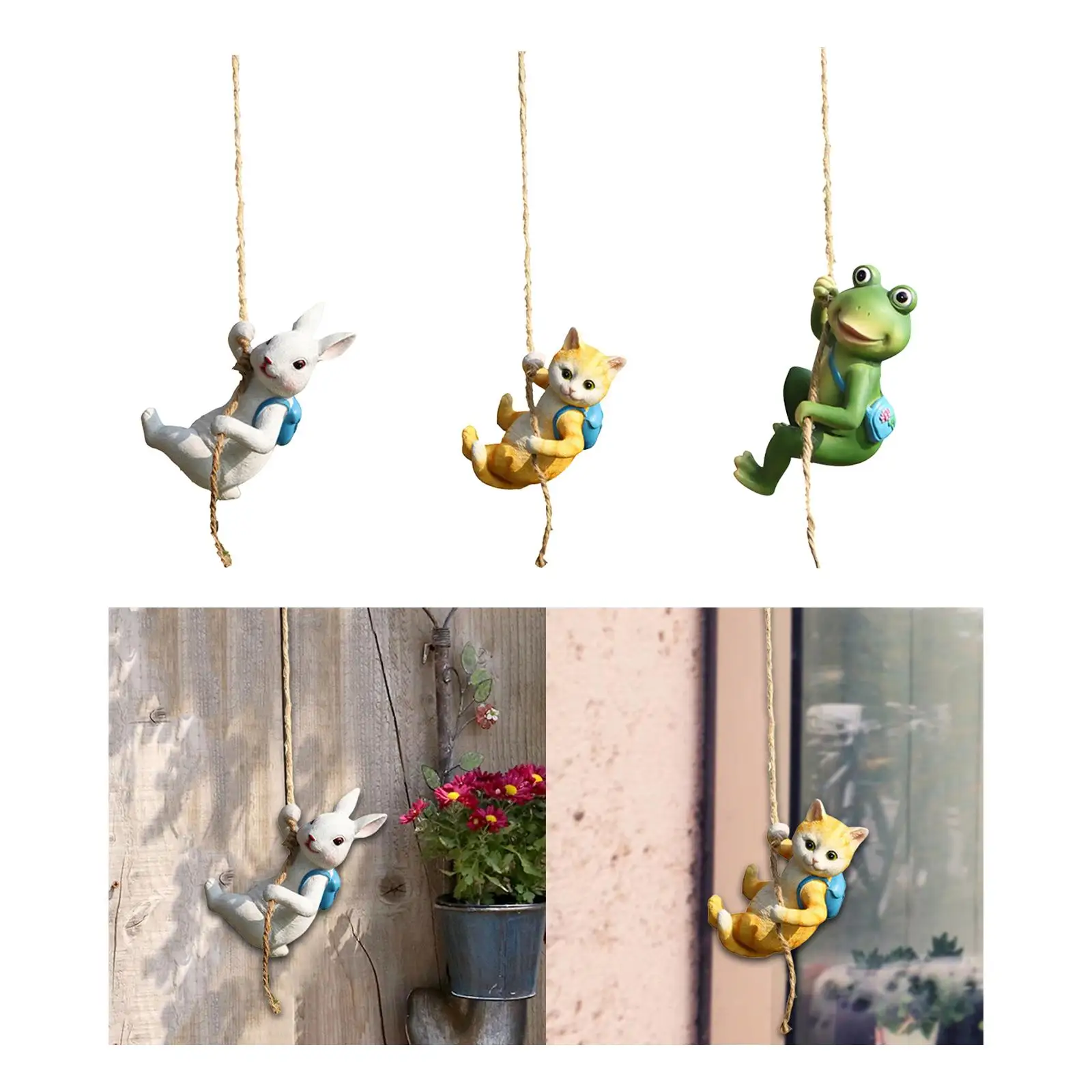 

Миниатюрная фигурка альпинистского животного, забавная, фигурка ломалина, орнамент, забавная,