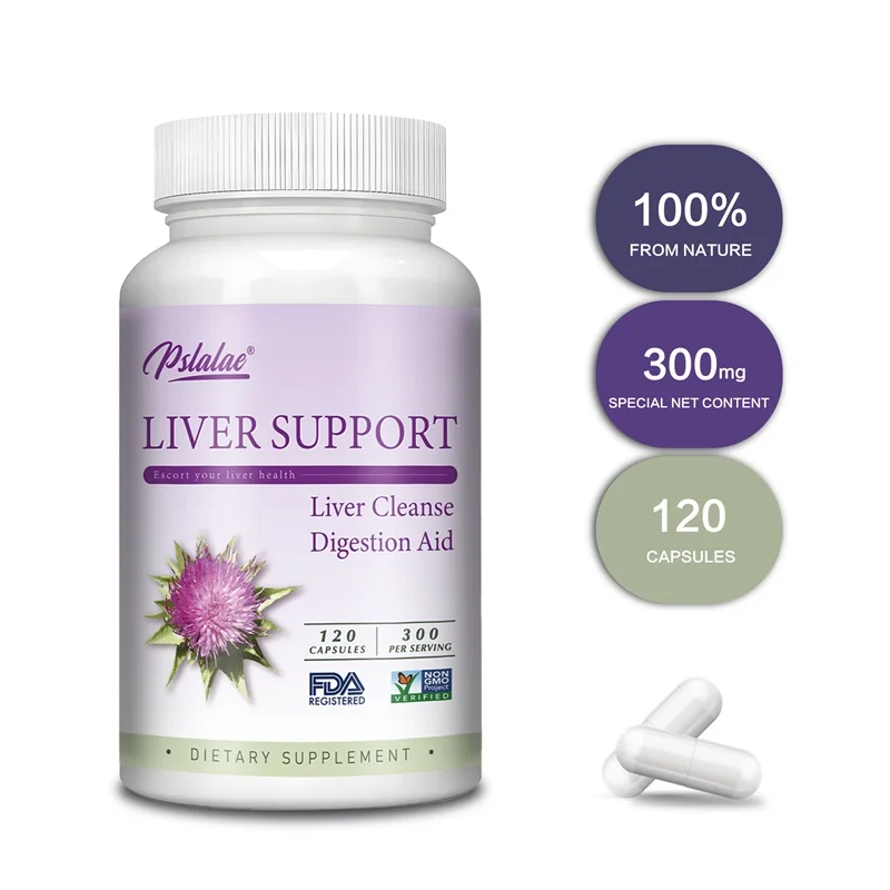 

Liver Cleanse - Supports Liver Detoxification, Repair, Antioxidant with Dandelion Root, Artichoke Extract, Non-GMO