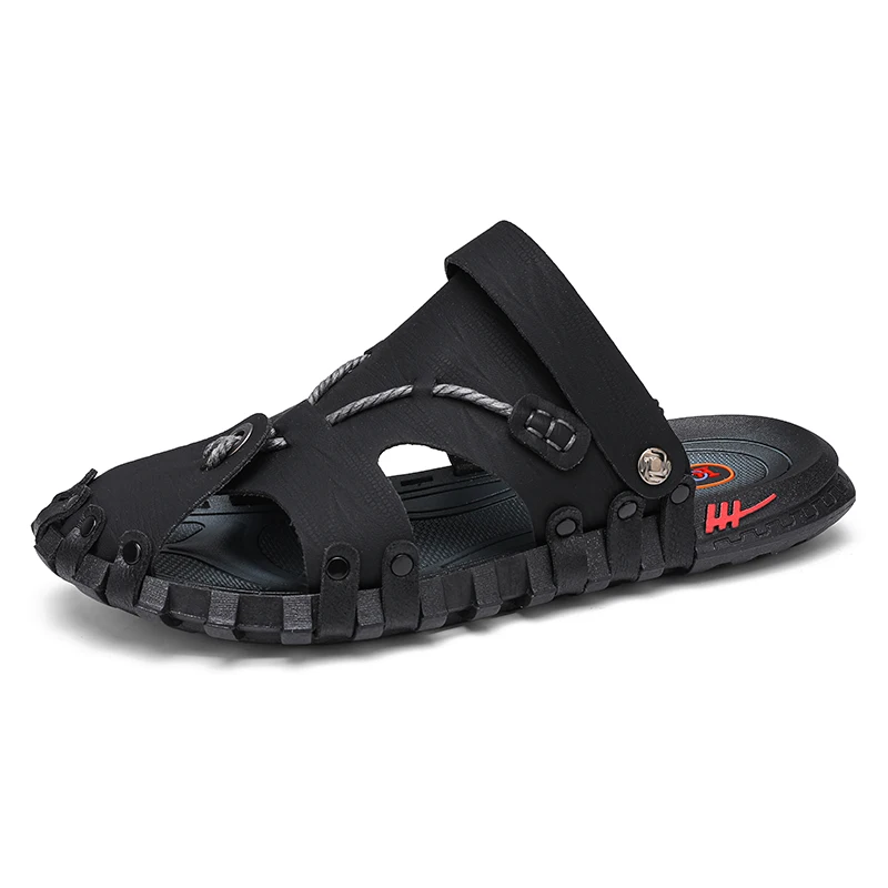 

Simple-style outdoor casual slippers for wearing in summer