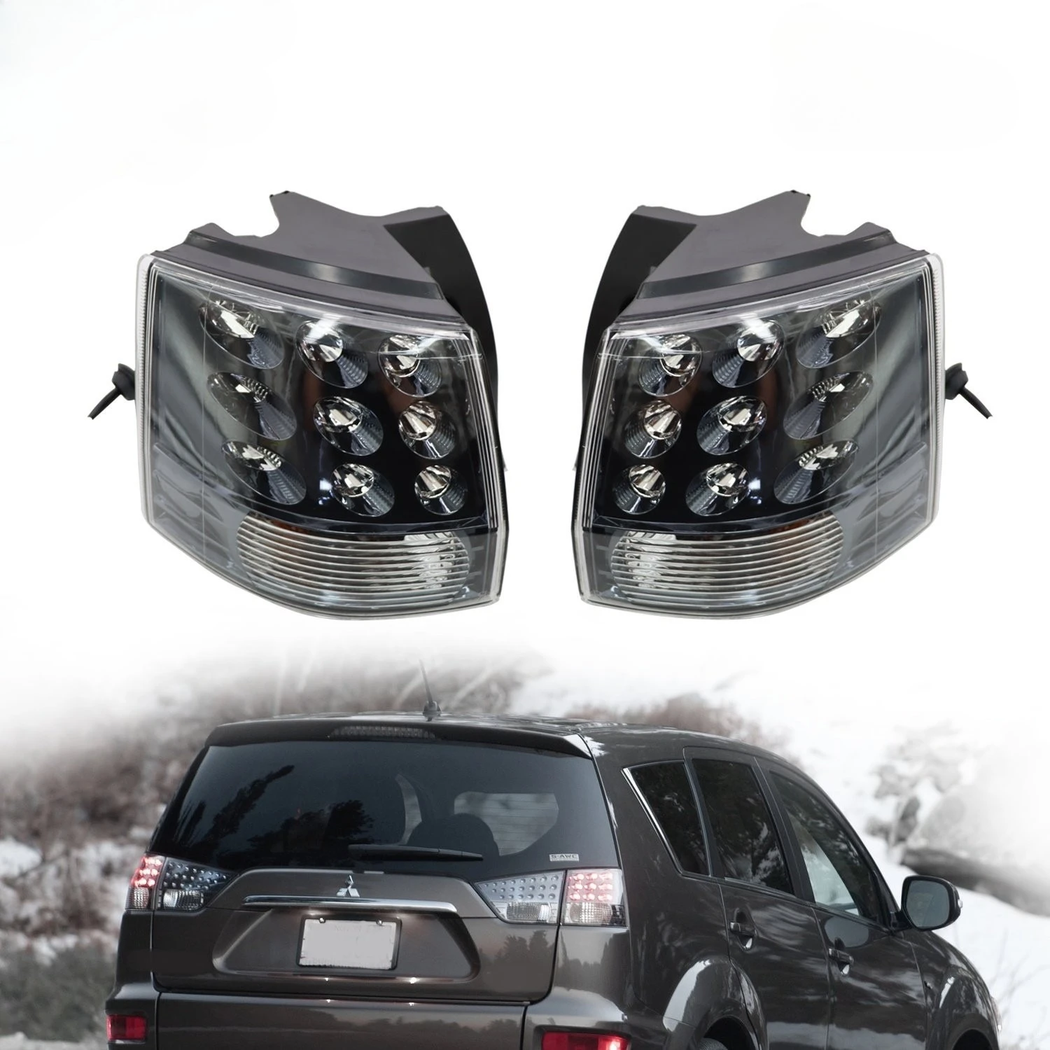 

Задний фонарь для Mitsubishi Outlander EX 2007-2013, стоп-сигнал, левый+правый, 2 шт.
