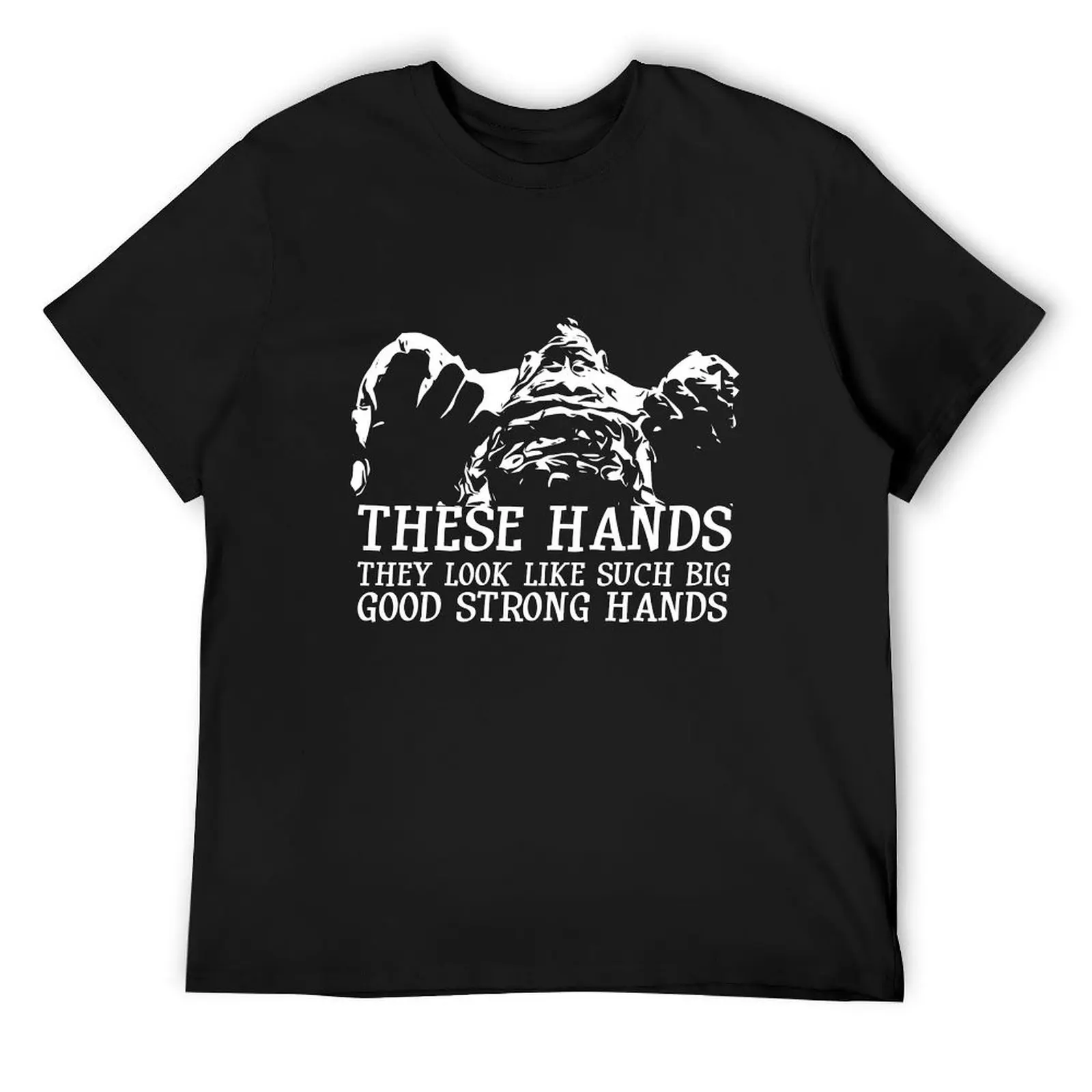 

neverending story print rock biter T-Shirt funny costumes summer 2025 blanks anime clothes heavy weight t shirts for men