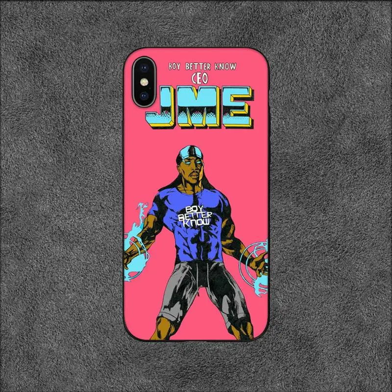 Boy Better Know JME BBK Phone Case For iPhone 11 12 Mini 13 14 Pro XS Max X 8 7 6s Plus SE XR Shell