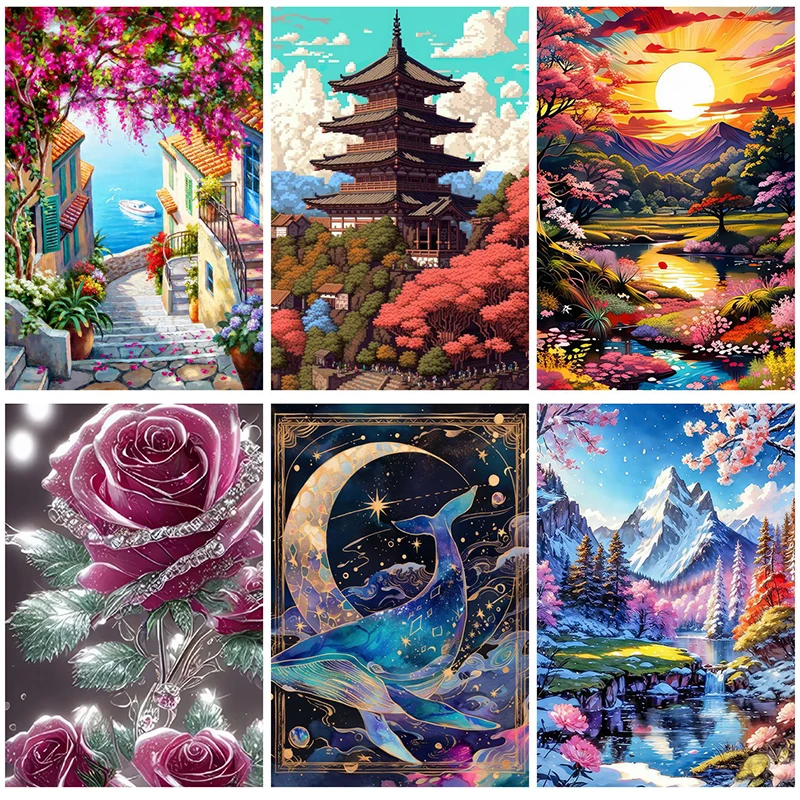 �y�Z�[�����z5D DIY�_�C�������h�y�C���e�B���O�L�b�g �V2025�A�N�Z�T���[ 30x40cm �E�H�[���A�[�g �_�C�������h�A�[�g�y�C���e�B���O�L�b�g �h�J �t���N���X�^�����U�C�N