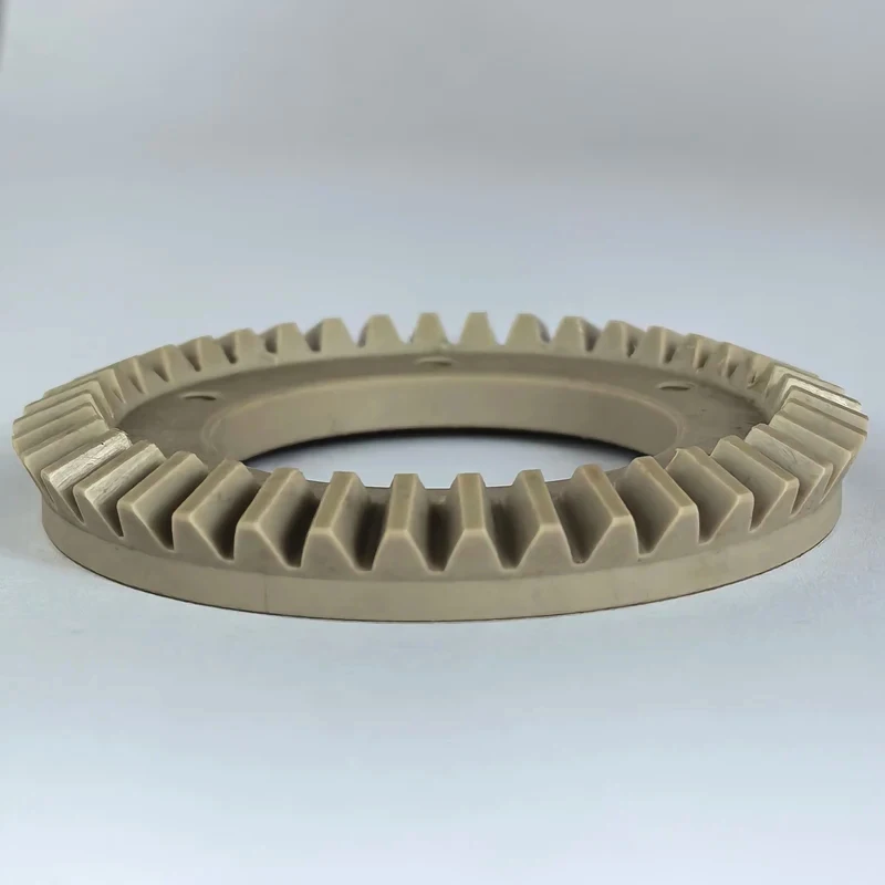 

Precision Nylon , Low Noise Industrial Drive Circular Bevel Gears