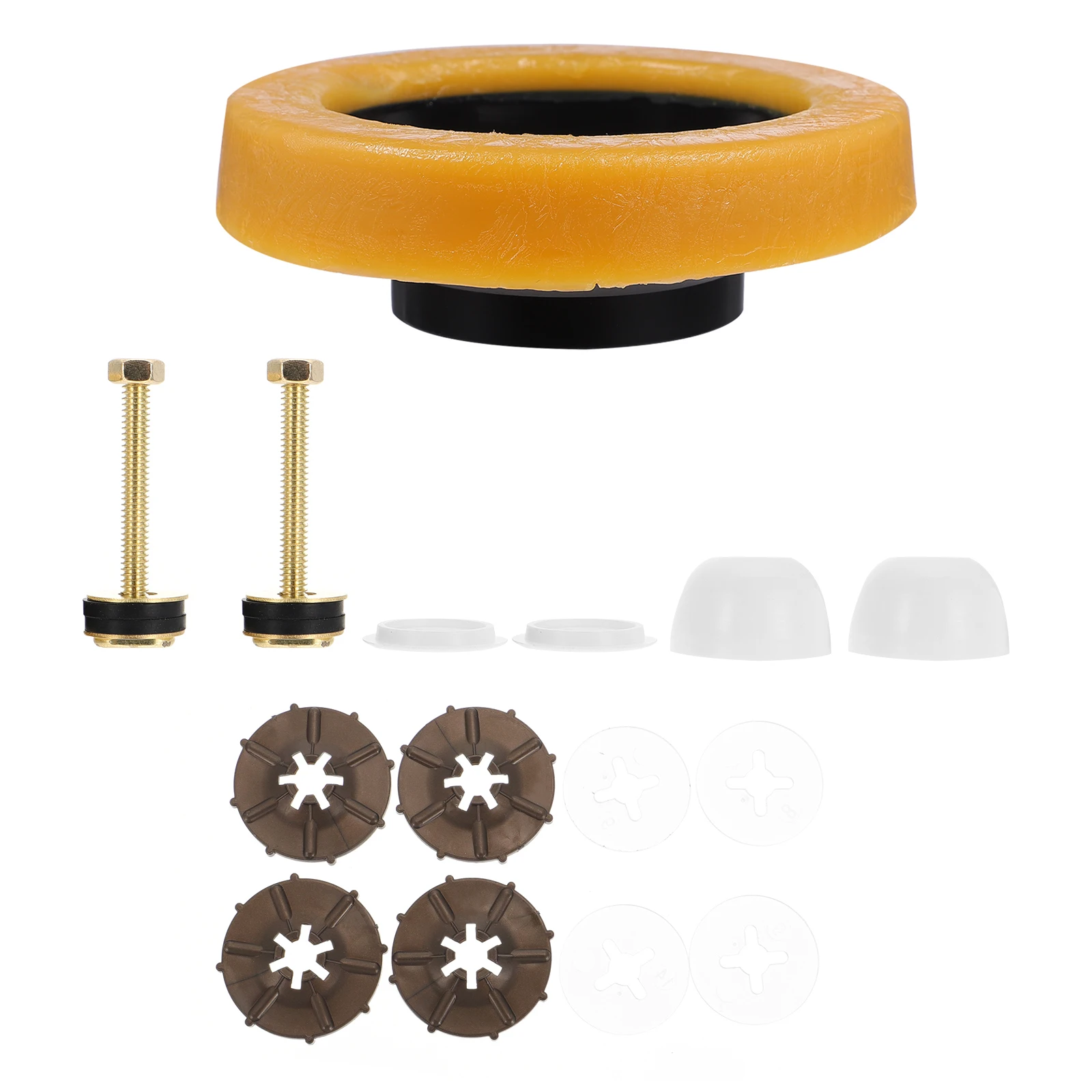 

Toilet Seal Ring Bolts Stainless Steel Replacement Hinge Accessories Khaki Screw Fixing Durability Acid Resistance Easy