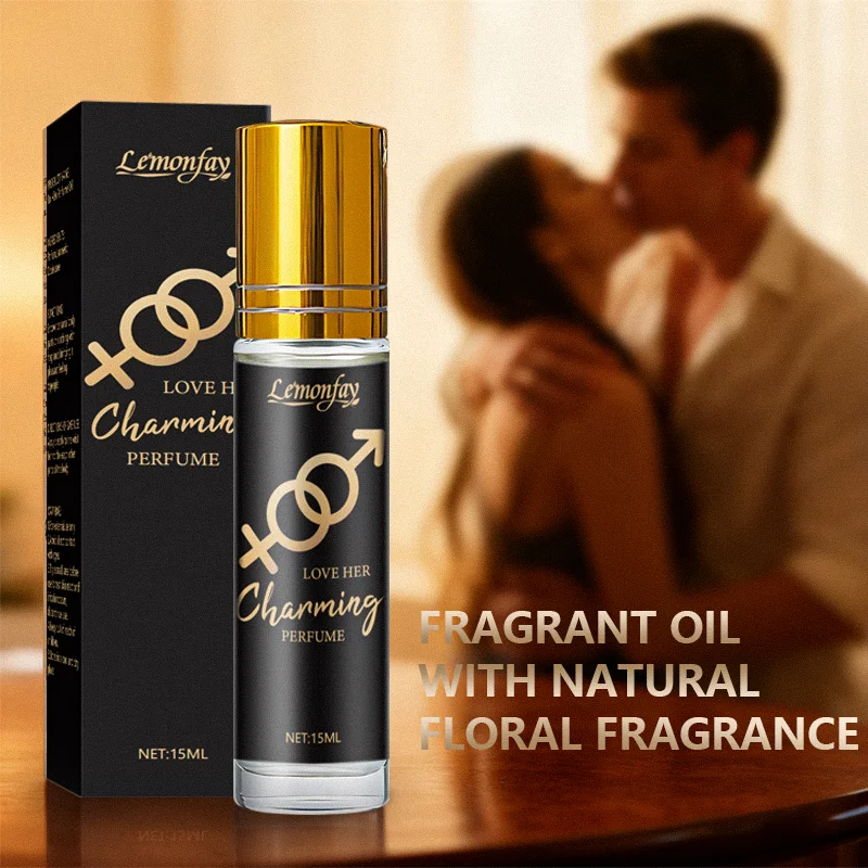 Lemonfay Love Her Charming Perfume Roll-On for Men Pheromone Cologne Long Lasting Fragrance 15ml for Dating view 6