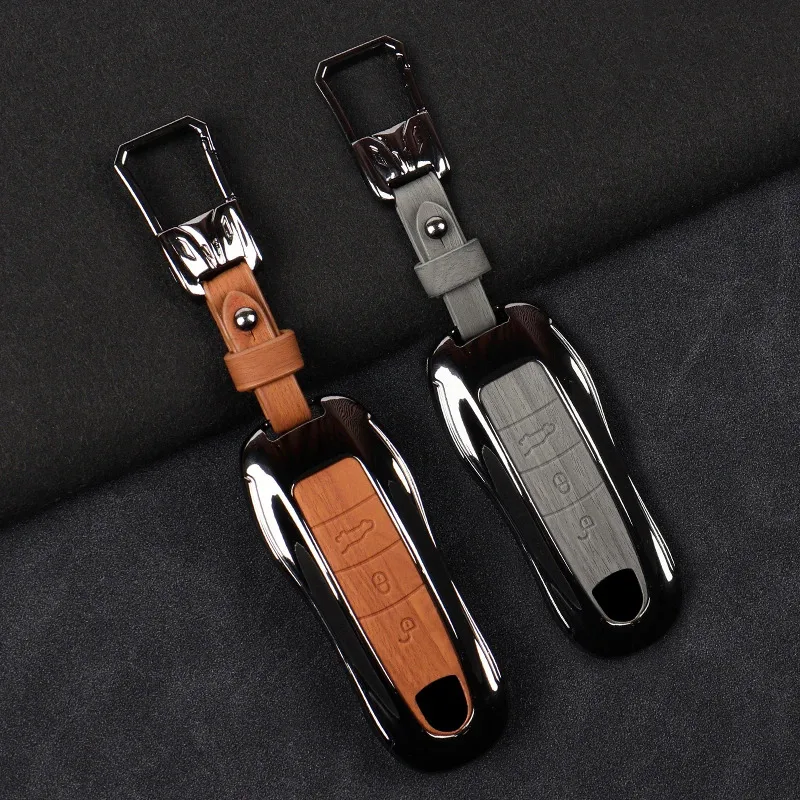 

Suitable for Porsche keycase, Panamera Cayenne Macan 718 911 Taycan keycover keyshell keychain shell buckle