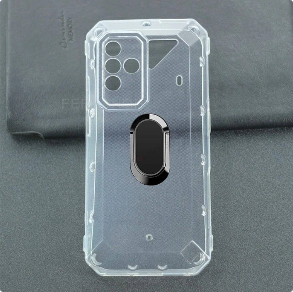 Pour Ulefone Power Armor 18T Ultra 18 Armor18 Armor 19T 19 support de bague arrière coque de téléphone Smartphone TPU couverture en Silicone souple