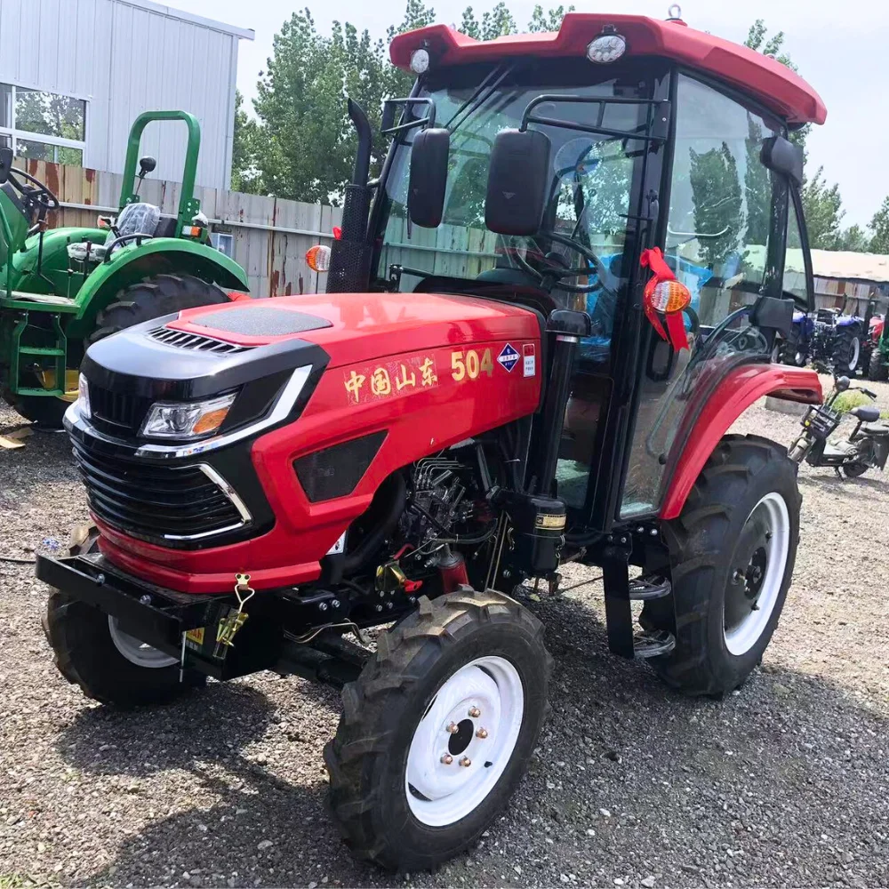 New Tractors Mini 4x4 Industrial Garden Farm Lawn Mower Tractor Wheels Walking Tractor Agricultural Machinery with Core Engine