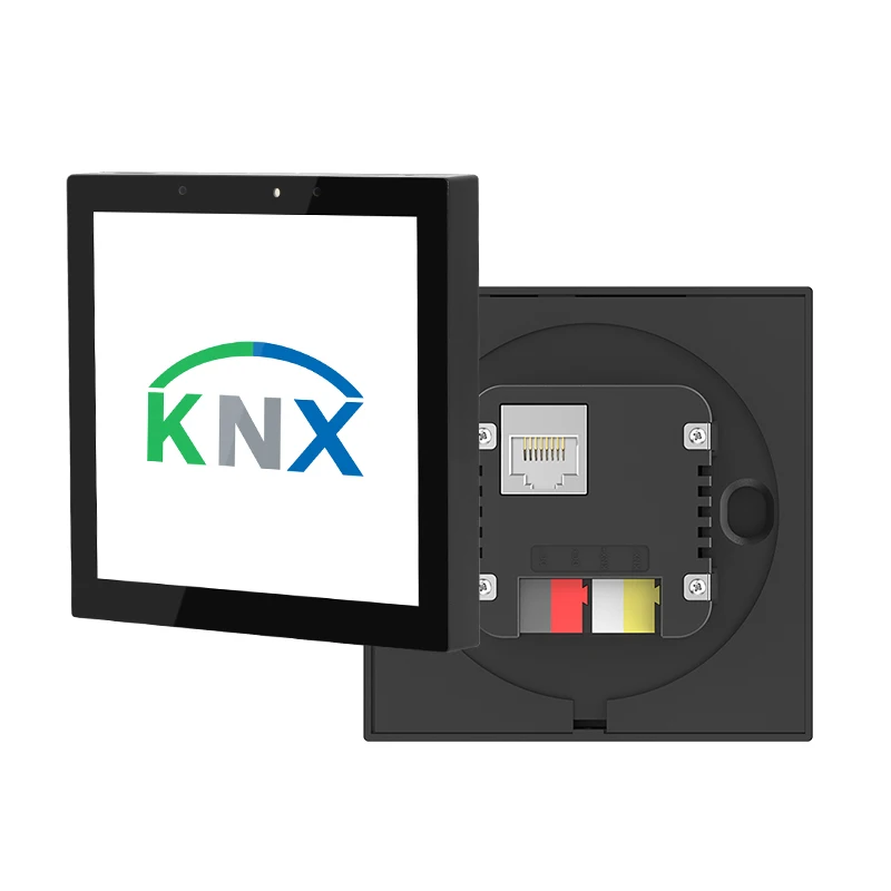 High Resolution IPS 4 Inch RK3566 Quad Core Tablet Home Automation Flush Wall Touch Panel WiFi Ethernet KNX Hotel