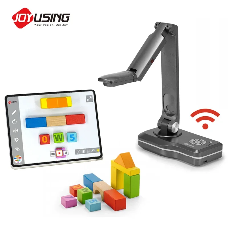 Competitive  WIFI Wireless Portable A3 8.0 MP Document Camera Visualizer for Teaching Visual Projector for Recording Showing