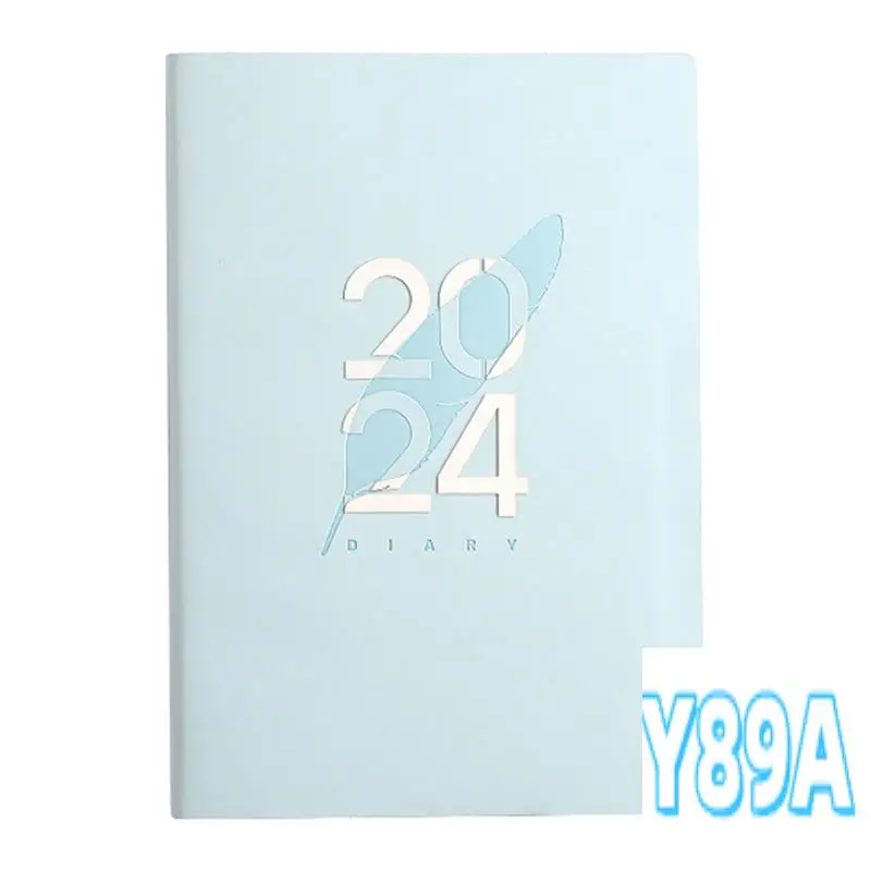 

2024 Diary A5 Diary A5 Daily Planner Notebook For Christmas Gift Birthday Gift Diaries For 2024 Blue Durable Easy To Use