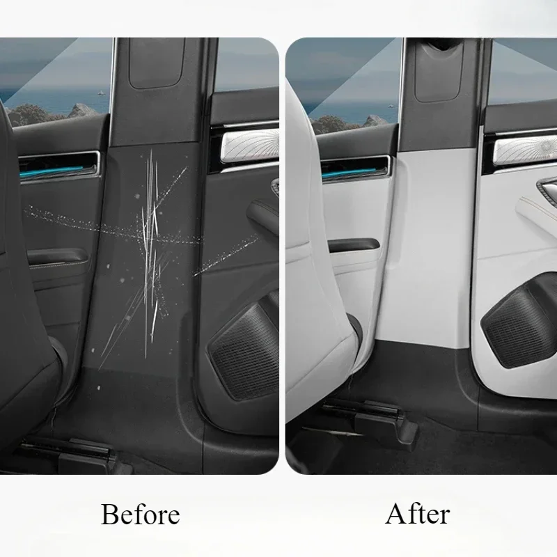 For BYD Seal U Sealion 6 Song Plus DMi/EV 2020-2025 Car B-pillar Scratch-proof Protective Sticker Car Color Middle Pillar Kick-p image 2