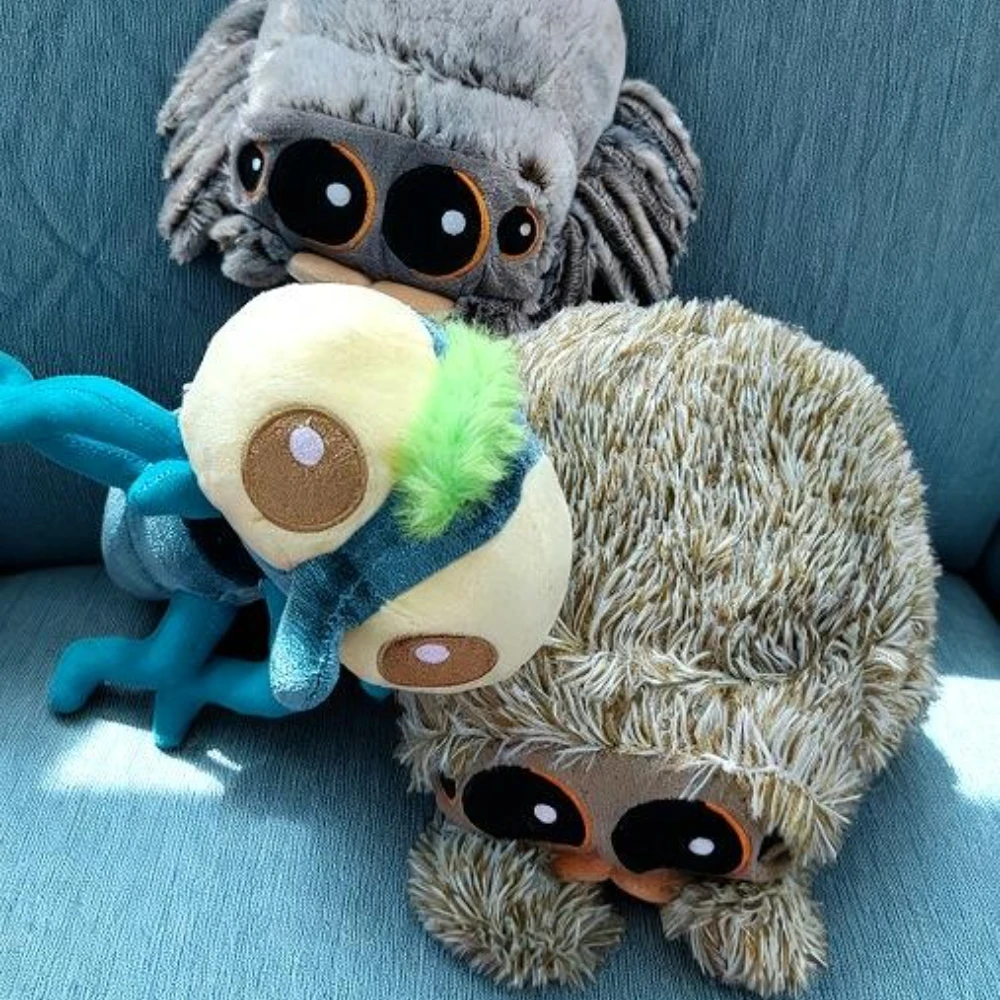 لطيف ليتل سبايدر الطفل لينة ألعاب من القطيفة الكرتون الحيوان فيلم الدمى الطرفية لعبة للأطفال عيد ميلاد هدية الكريسماس