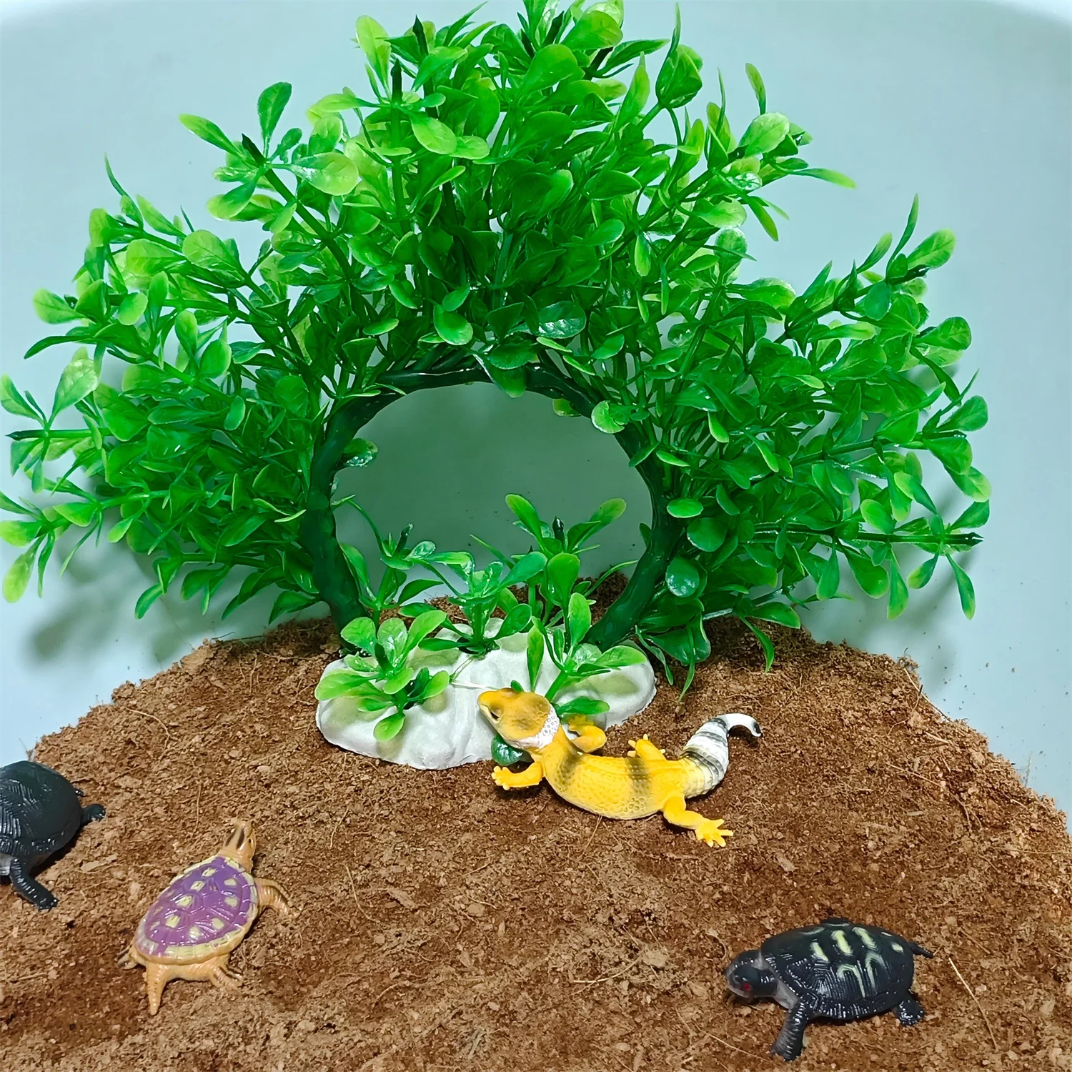 Underwater Wreath Artificial U - Aquarium Planted Substrate ulasan dan harga
