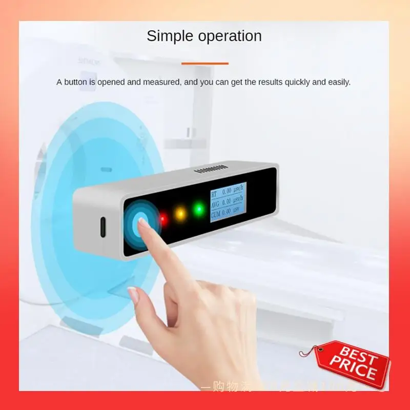 

ABNR Nuclear Radiation Tester Counter Geiger Radiation Dosimeter Radia Electronic Alarms Radiation Meter Ray Beta With Wifi