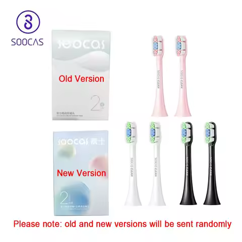 Original SOOCAS Sonic Electric Toothbrush Heads Replacement SOOCAS X1 X3 X3U X5 teeth brush replacement heads