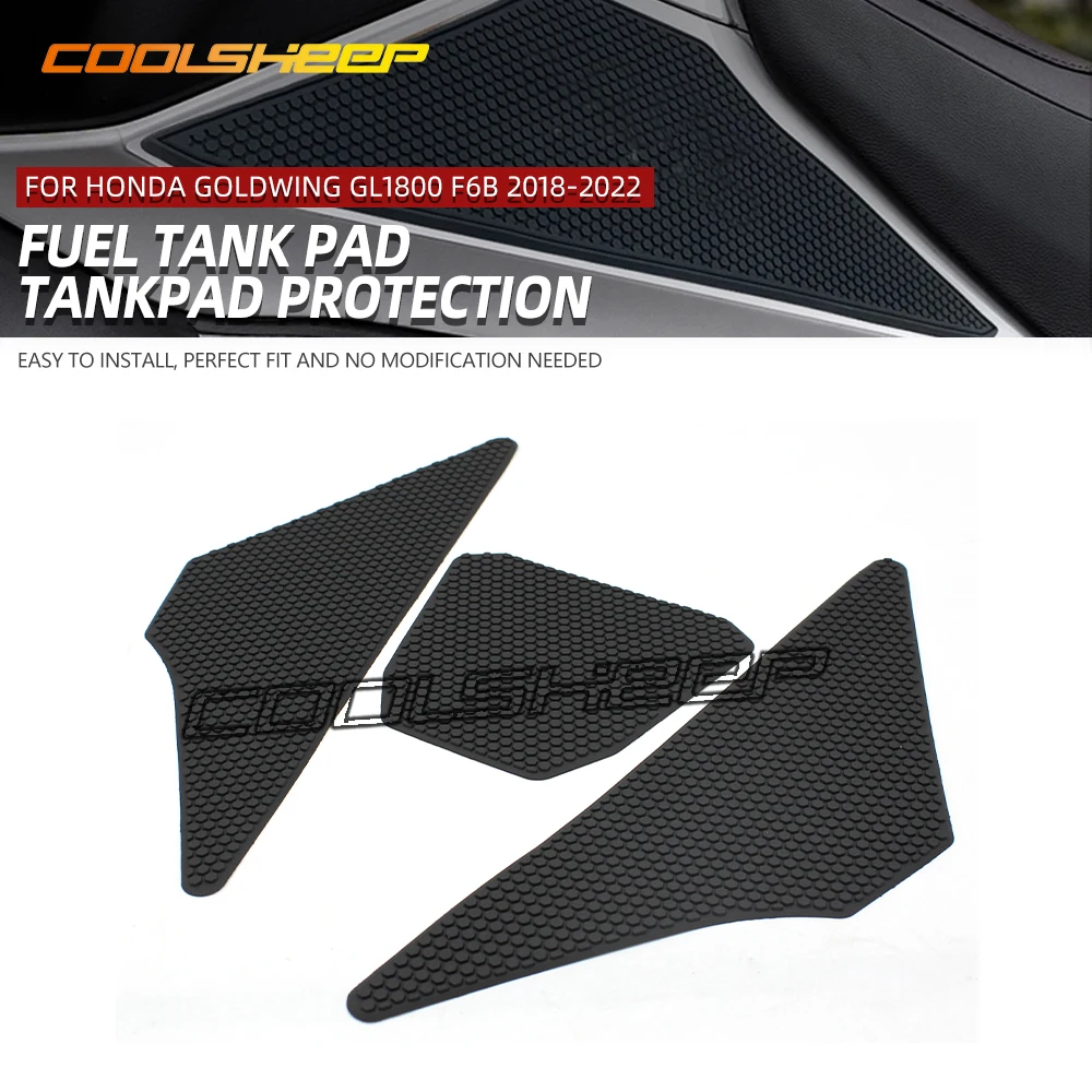 

Fuel Tank Pad For HONDA Goldwing GL1800 F6B 2018-2022 Motocycle Sticker Decal Side Gas Knee Grip Traction Pad Tankpad Protection