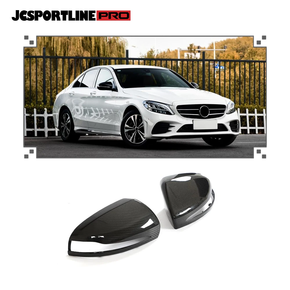 Highly Accurate Data Carbon Fiber Mirror Covers for Mercedes Benz W205 X253 W222 W213 2014-2021