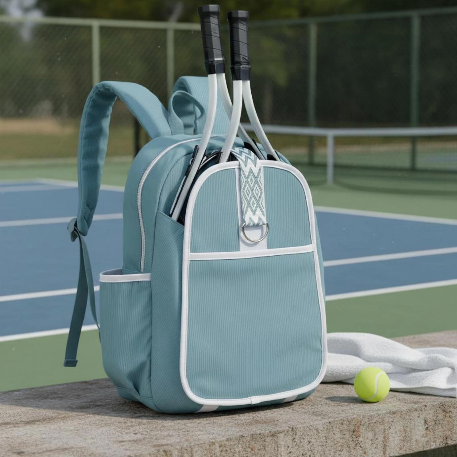 2ラケット用バックパック 軽量テニスバックパック テニスラケ - Backpack Racket Bag のレビューと価格