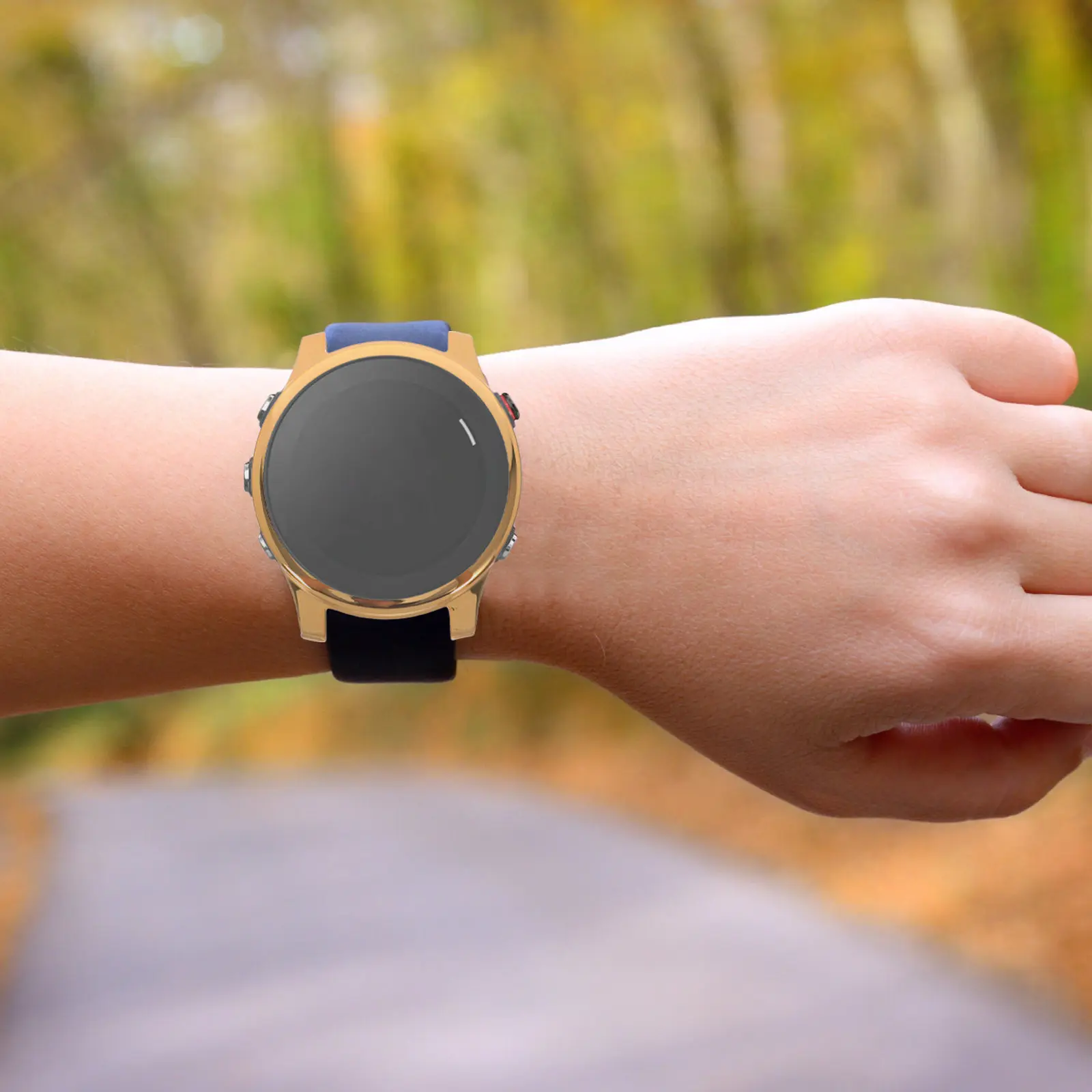 

Electroplated Tpu Protective Watch Case Cover Frame for Forerunner 935 945 Shockproof Bump Resistant Smart Watch