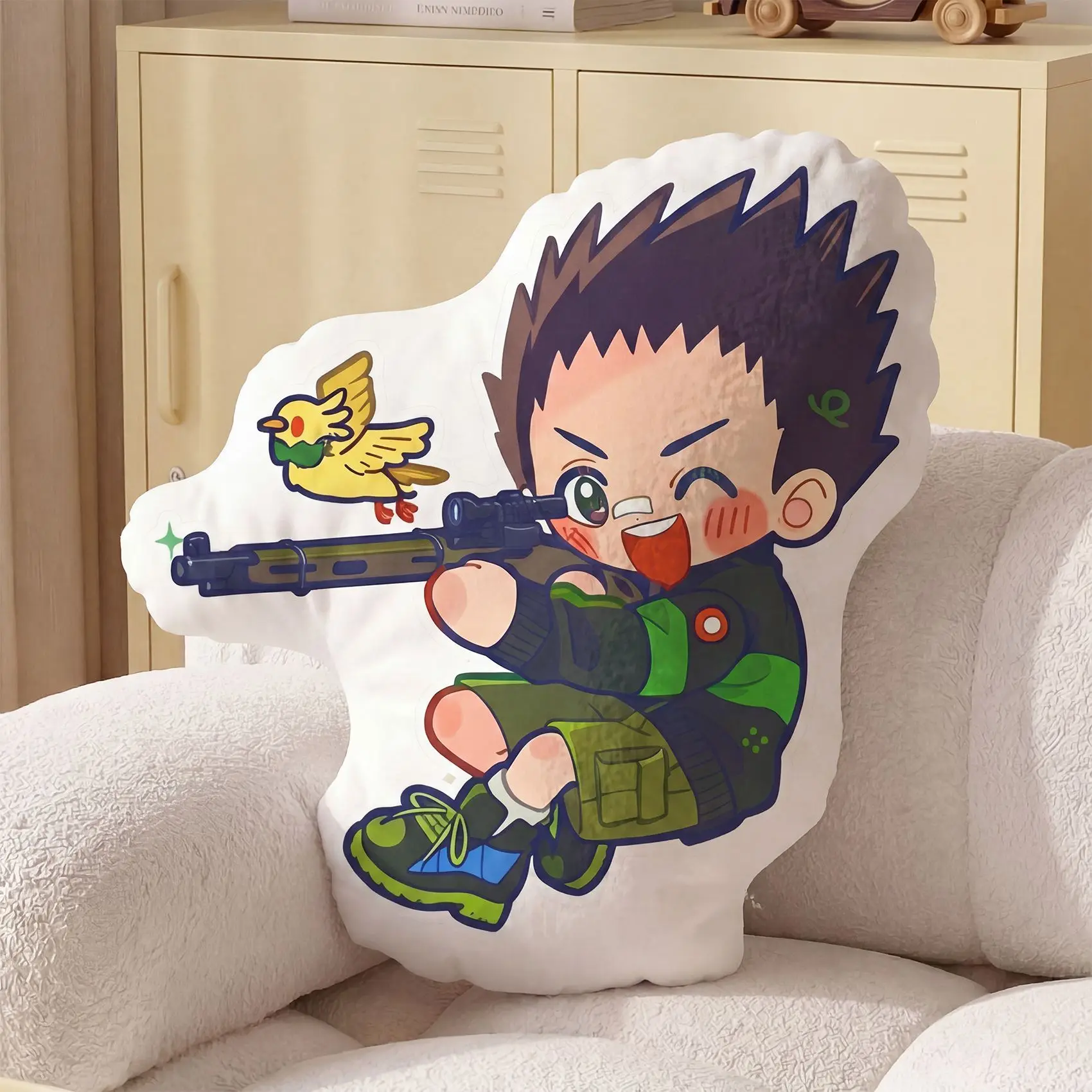 Sakamoto Days Taro Sakamoto Shin Asakura Formkissen Hochwertige Puppe Puppenform Kreatives Heimsofa-Kissen Geburtstagsgeschenk – Detail 10