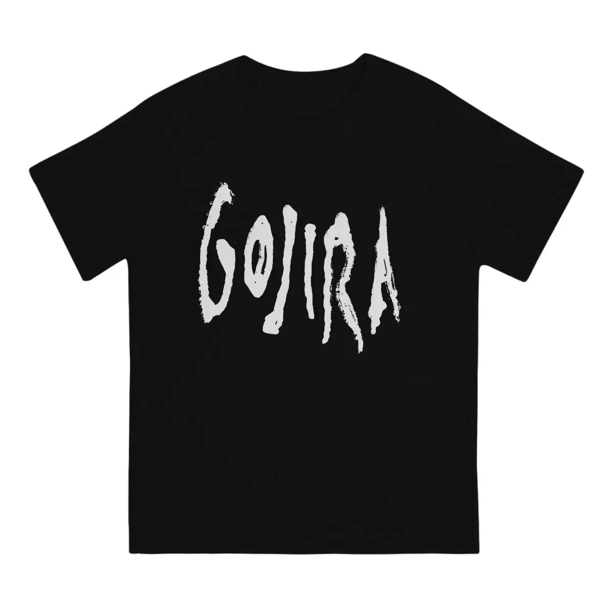 Unique Gojra Band T-Shirt for Men Crewneck Cotton T Shirts Gojira Rock Metal Band Short Sleeve Tee Shirt 4XL 5XL 6XL Clothing