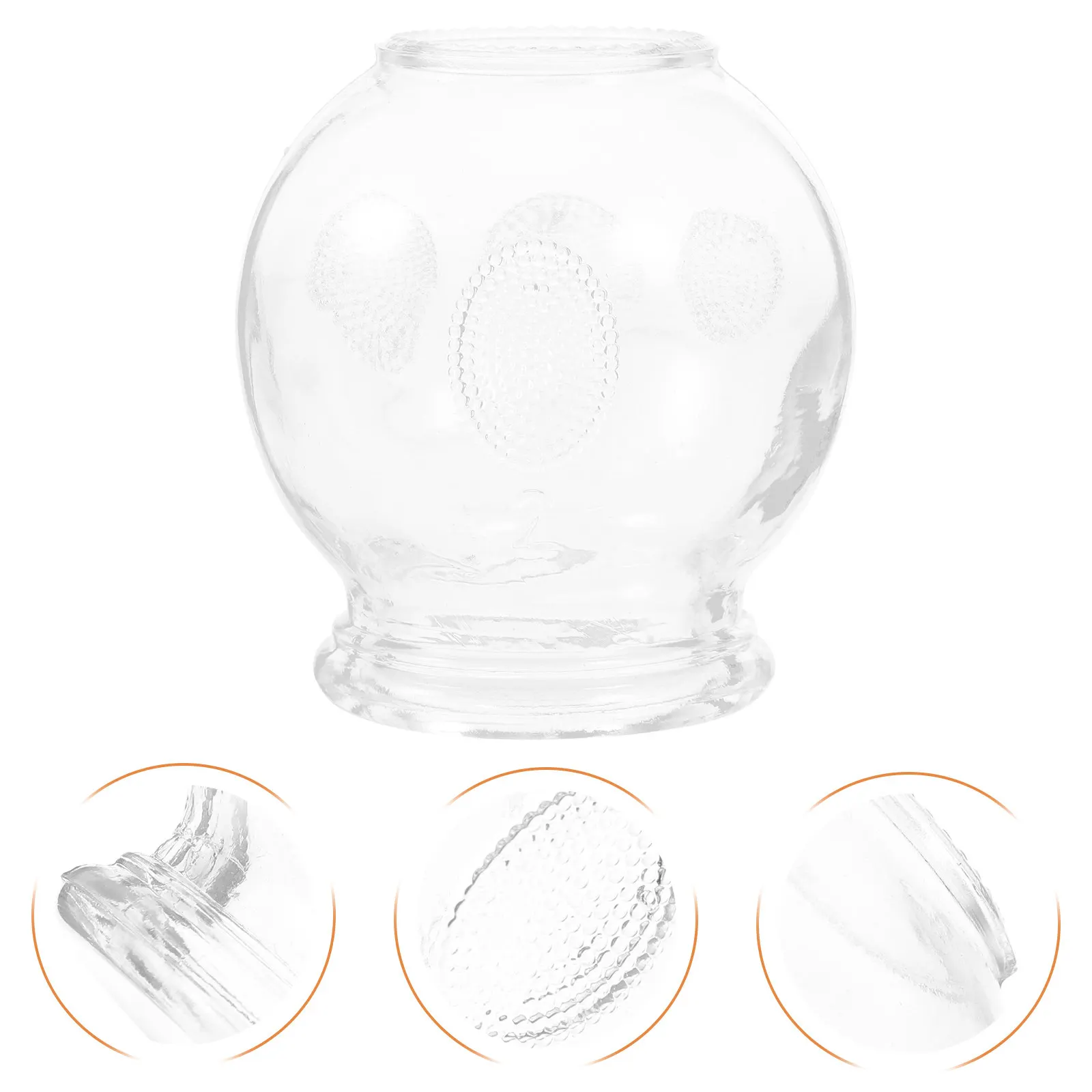 

Набор из 8 стеклянных банок для массажа и вакуумной терапии: толстостенные стеклянные банки для массажа спины, вакуумные банки для снятия боли, антицеллюлитные банки