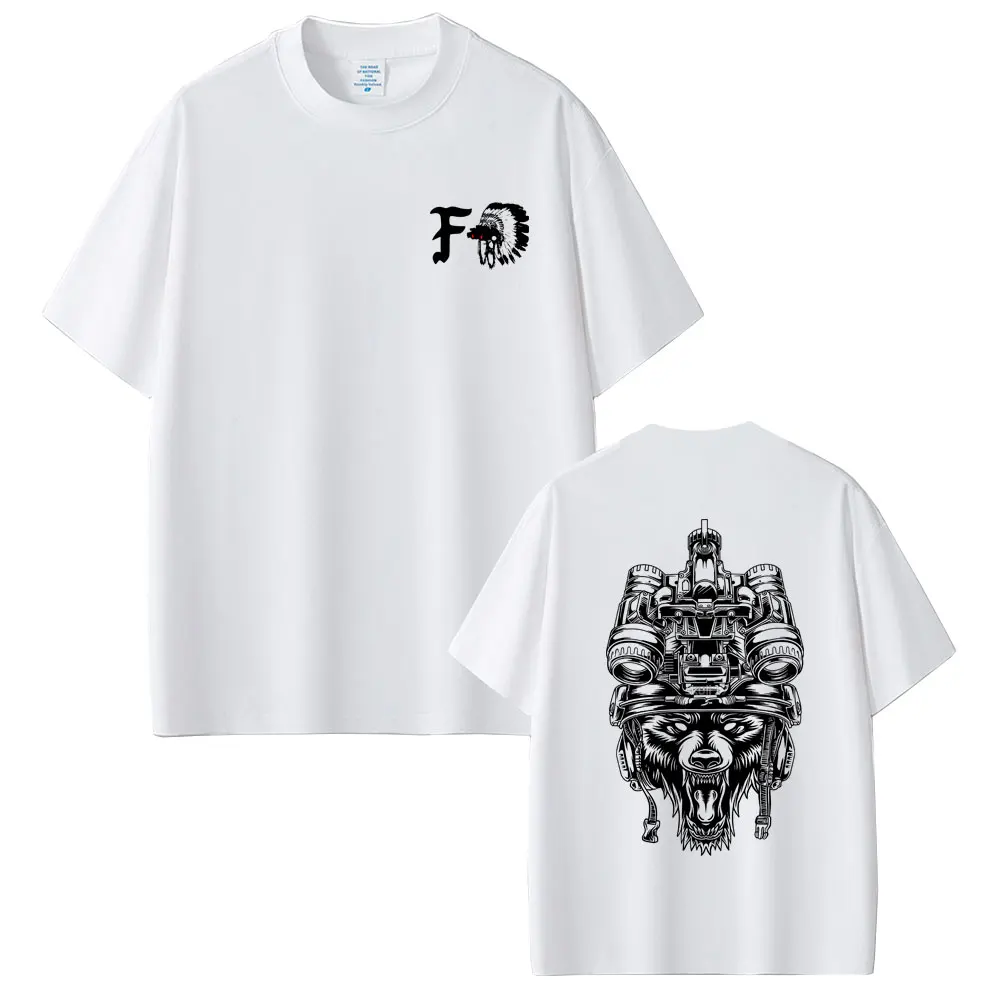 

Hot Gbrs Forward Observations Group T Shirts Summer Men Women Fashion Oversized Streetwear Funny Skeleton Graphic T-shirt Tops