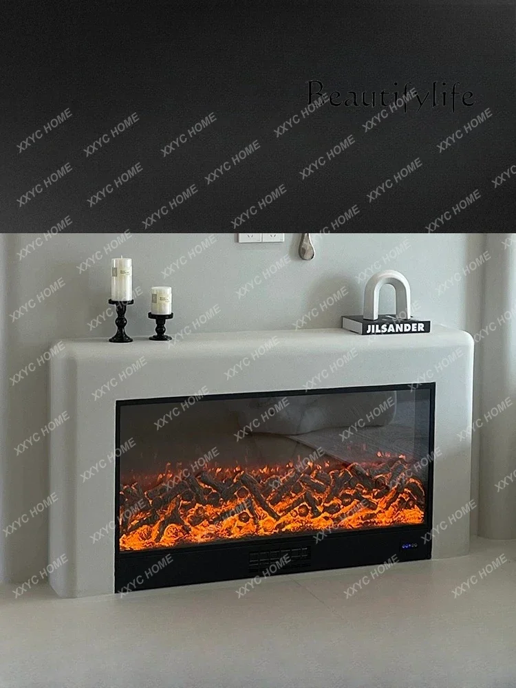 

Heater Electronic Decorative Fireplace Interior Household Firewood Living Room Built-in Fireplace