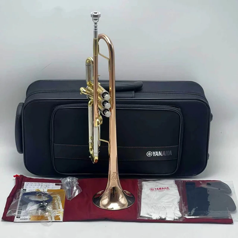 Japan 8335 Bb Trumpet made of phosphor bronze for Trumpet Professional Performance Brass Musical Instrument with Case Mouthpiece
