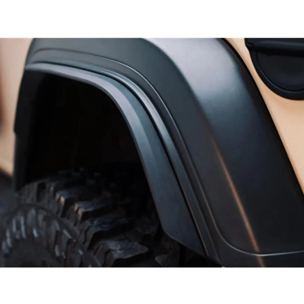 Front & Rear Fender Flares Off-Road Wheel Flares Liner 4 PCS Low Position for Jeep Wrangler JL 2018+ JL1280