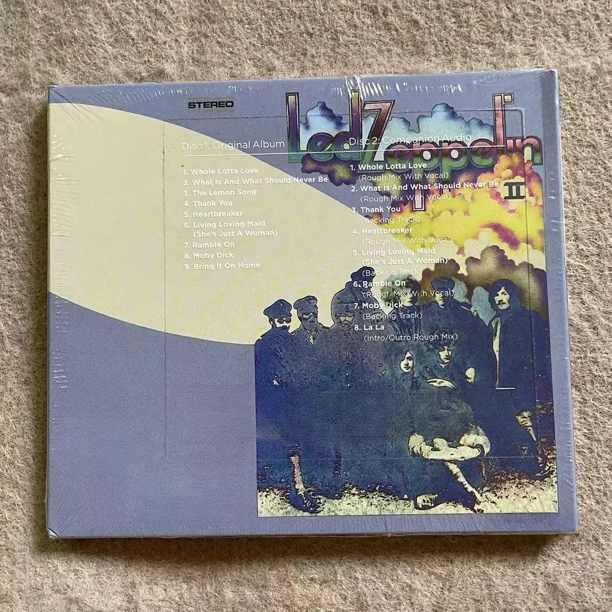 CD de Música Rock Clássica Ocidental, Capa com Fotografia Retrô, Edição Deluxe de 2 CDs, Coleção de Faixas de Rock em Alta Resolução