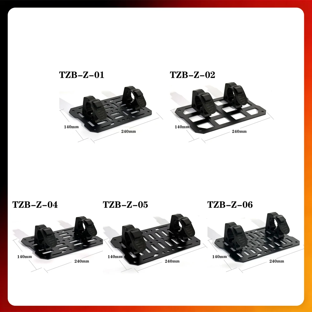 28L-100L Trunk Molle Panel Binding buckle Expand Storage Panel Universal Motorcycle Side Box Tail Box Tactical Board Modificatio