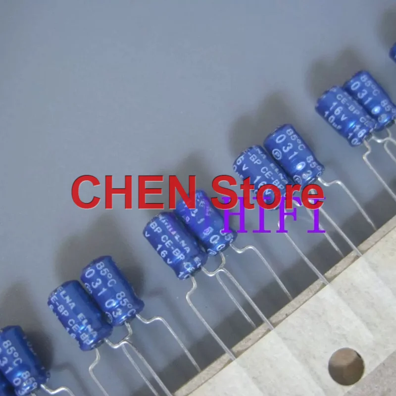 50PCS/lot original ELNA BP 16V10UF 4X7MM 85C CE-BP 10UF 16V electrolytic capacitor free shipping