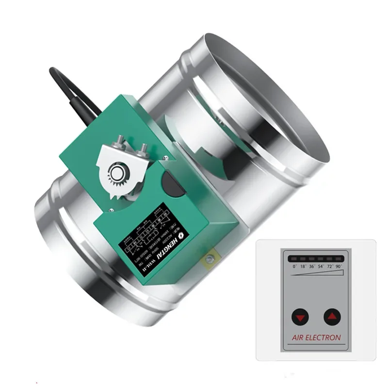 

Интеллектуальный моторизованный электрический привод воздушной заслонки 16 Нм 60 с, 5-позиционный контроллер и переключатель положения угла, 220 В переменного тока, промышленный класс