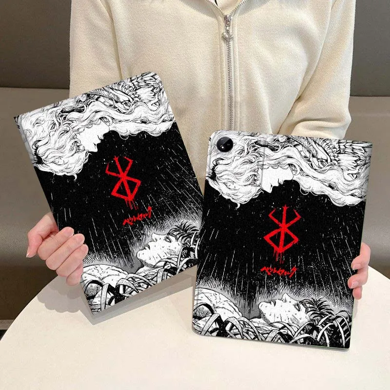 

Чехол для планшета Berserk Fashion с аниме для Vivo IQOO Pad Air Pad3 IQOO Pad5 Pad2 Pad3 SE Pro 11,5 12,1 12,3 13 дюймов