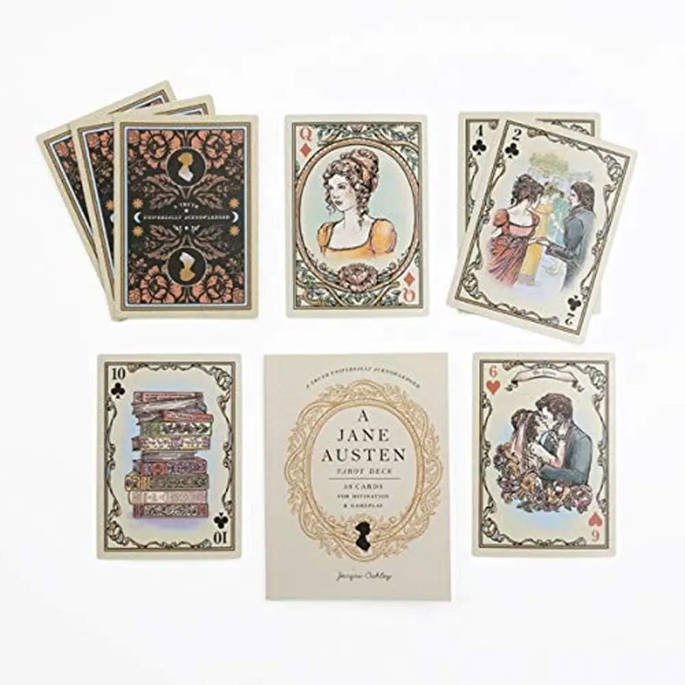 Een Jane Austen Tarotdeck: 53 Kaarten Voor Waarzeggerij En Gameplay